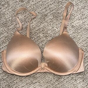Victoria’s Secret Plunge bra in Nude Beige Size 34D adjustable straps